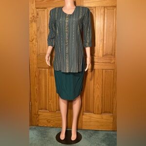 EUC Vintage Pride & Joy Skirt Set Size 12